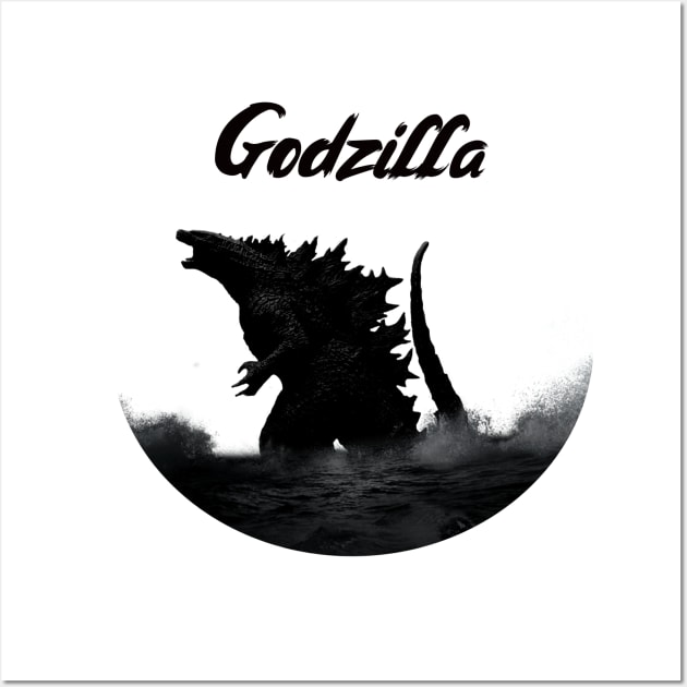 Godzilla 2024, Godzilla x Kong Wall Art by diystore